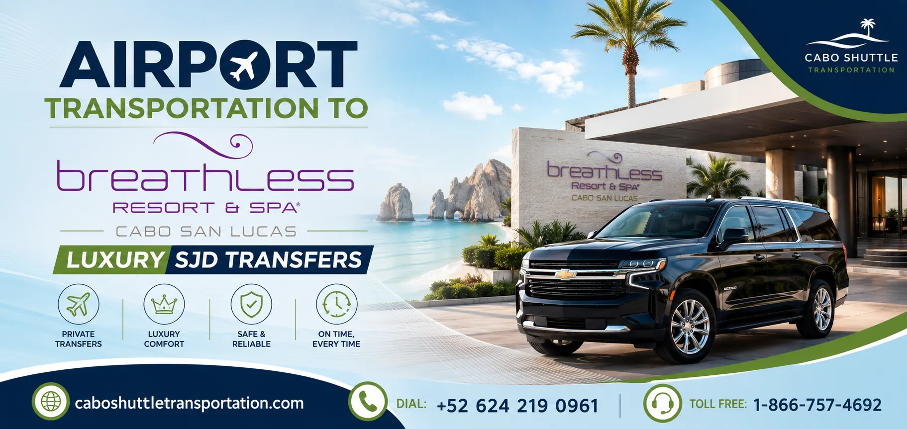 Airport Transportation to Breathless Resort Cabo San Lucas Luxury SJD Transfers_resultado