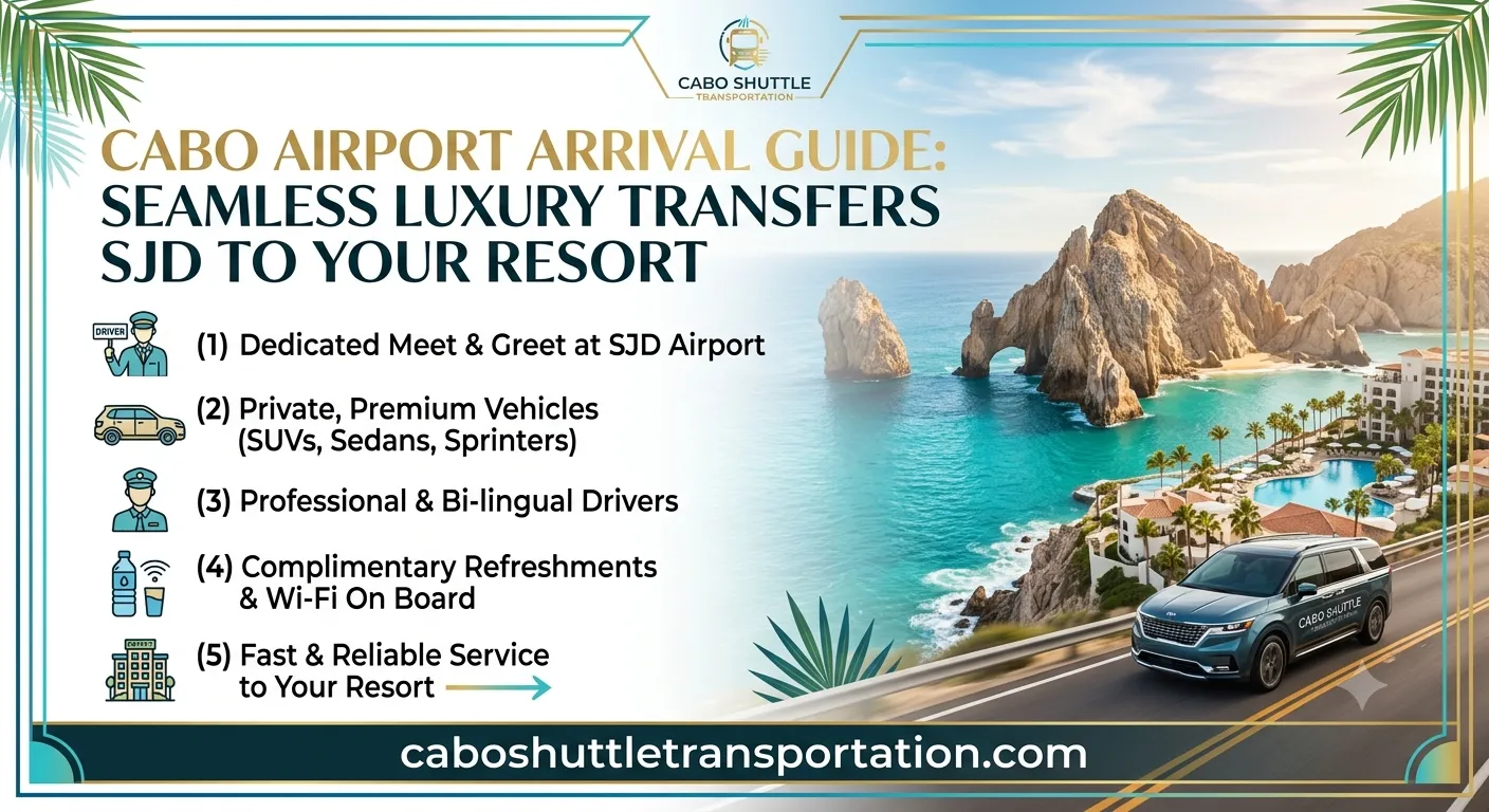 Cabo Airport Arrival Guide Seamless Luxury Transfers SJD to Your Resort_resultado