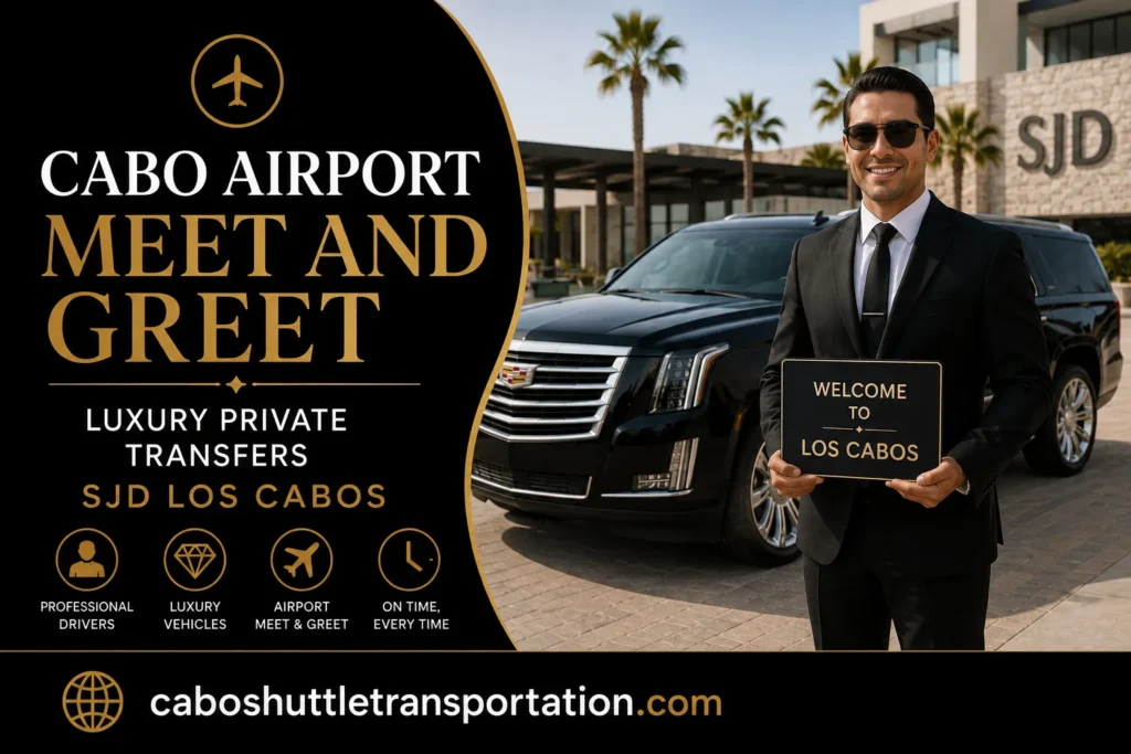 Cabo Airport Meet and Greet Luxury Private Transfers SJD Los Cabos_resultado