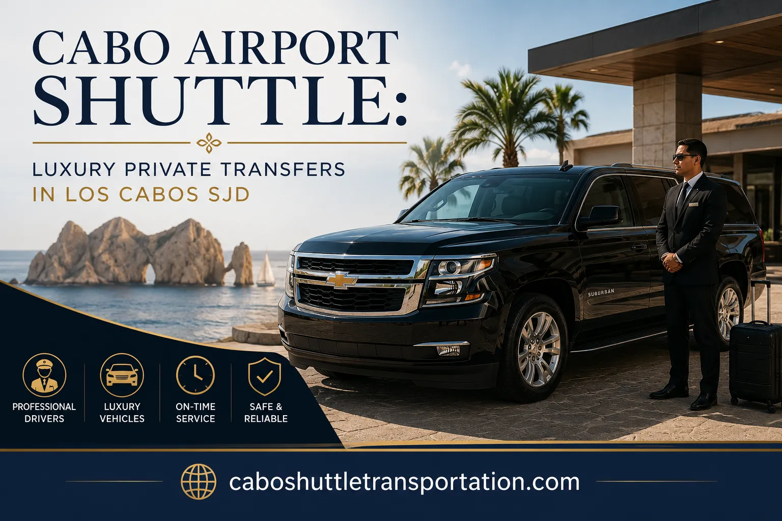 Cabo Airport Shuttle Luxury Private Transfers in Los Cabos SJD_resultado