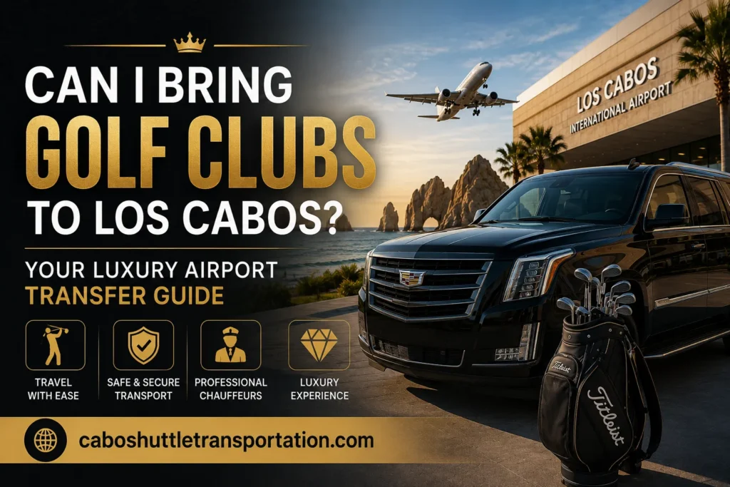 Can I Bring Golf Clubs to Los Cabos Your Luxury Airport Transfer Guide_resultado