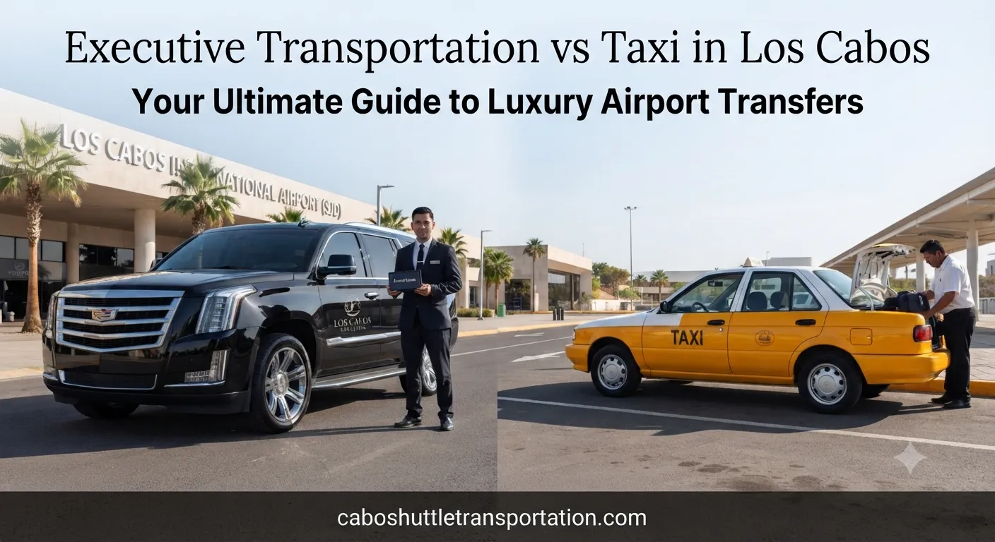 Executive Transportation vs Taxi in Los Cabos Your Ultimate Guide to Luxury Airport Transfers_resultado