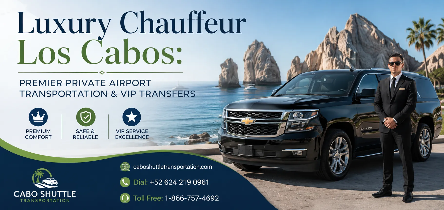 Luxury Chauffeur Los Cabos Premier Private Airport Transportation & VIP Transfers_resultado