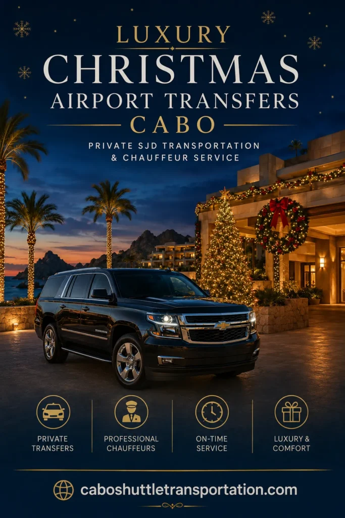 Luxury Christmas Airport Transfers Cabo Private SJD Transportation & Chauffeur Service_resultado