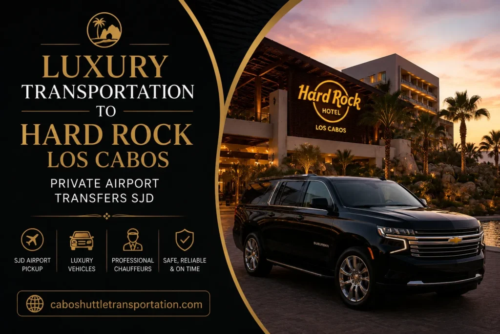 Luxury Transportation to Hard Rock Los Cabos Private Airport Transfers SJD_resultado