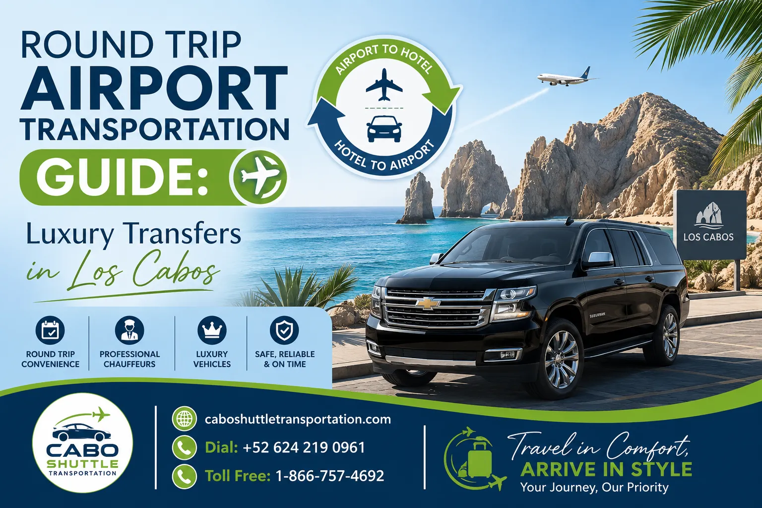 Round Trip Airport Transportation Guide Luxury Transfers in Los Cabos_resultado