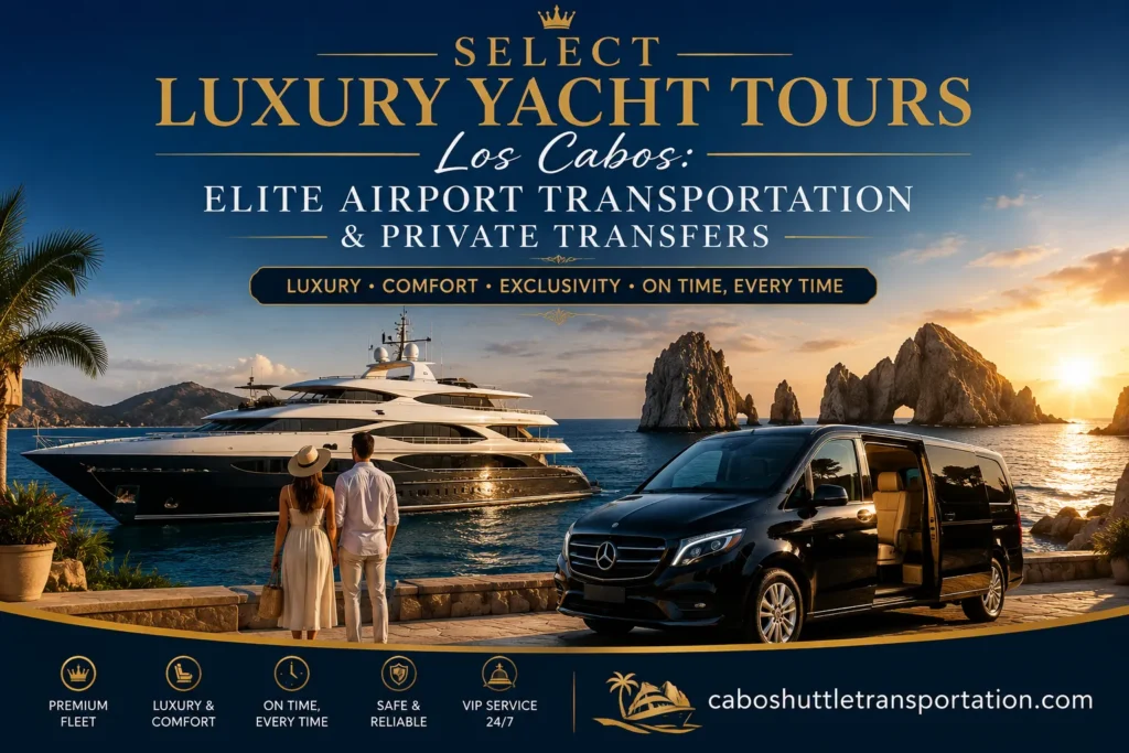 Select Luxury Yacht Tours Los Cabos Elite Airport Transportation & Private Transfers_resultado