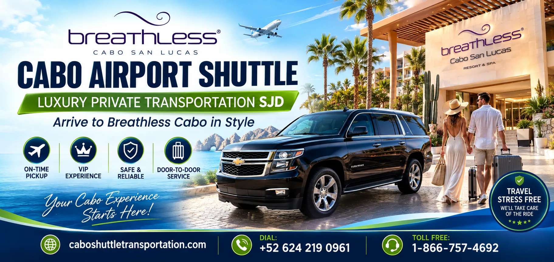 Breathless Cabo Airport Shuttle Luxury Private Transportation SJD_resultado
