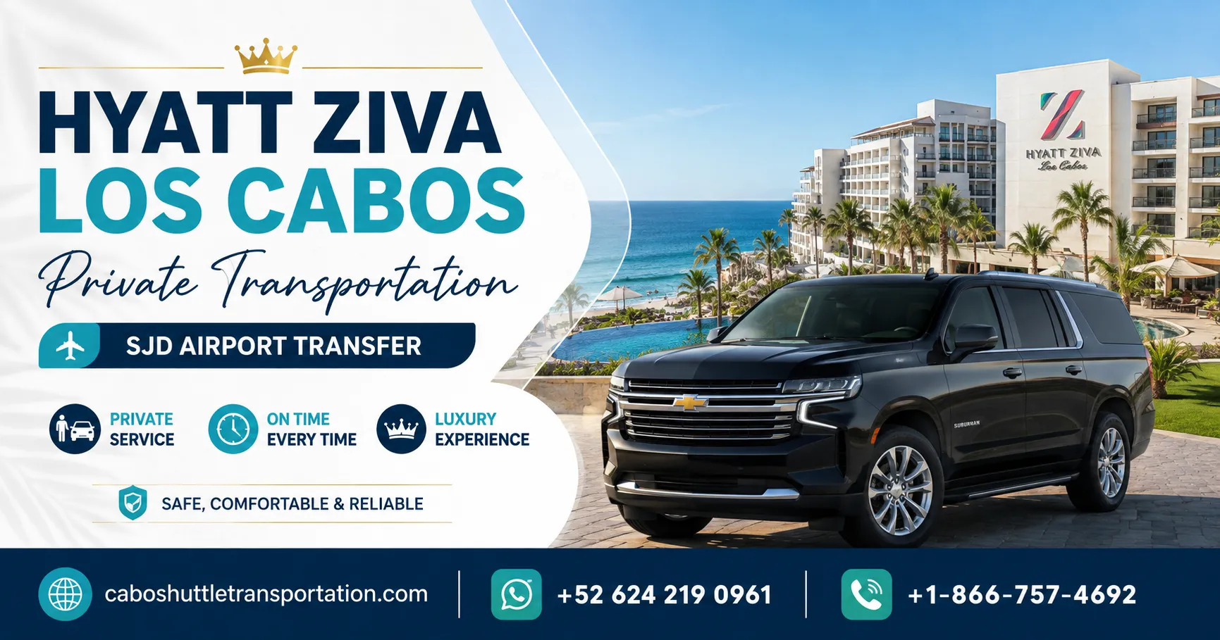 Hyatt Ziva Los Cabos Private Transportation SJD Airport Transfer_resultado