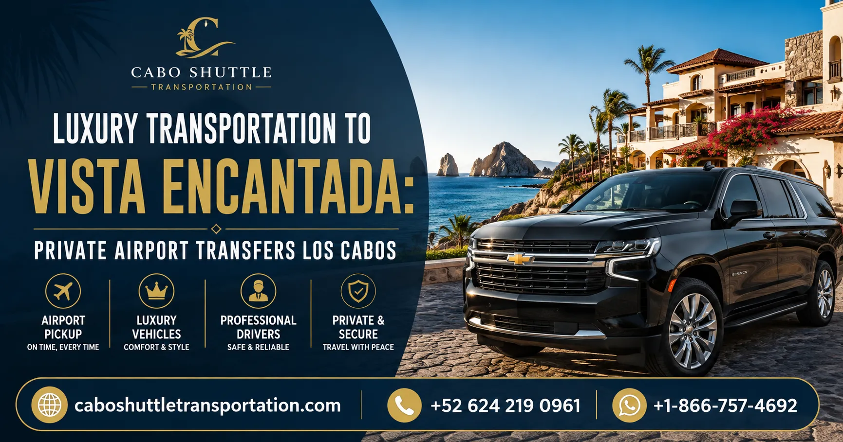 Luxury Transportation to Vista Encantada Private Airport Transfers Los Cabos_resultado