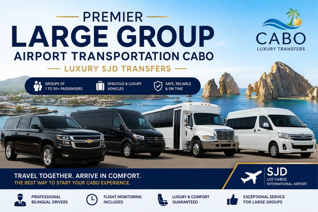 Premier Large Group Airport Transportation Cabo Luxury SJD Transfers_resultado