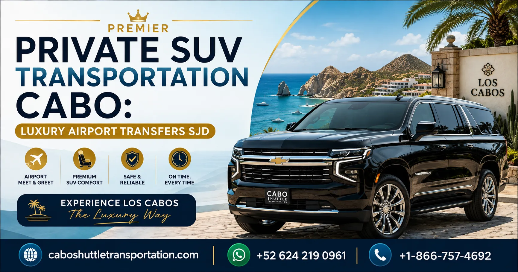 Premier Private SUV Transportation Cabo Luxury Airport Transfers SJD_resultado