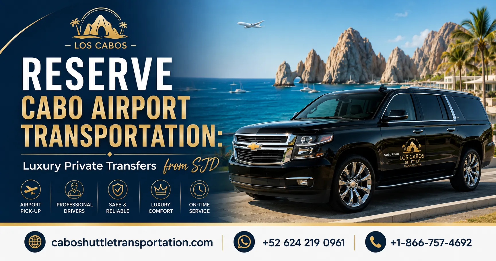 Reserve Cabo Airport Transportation Luxury Private Transfers from SJD_resultado