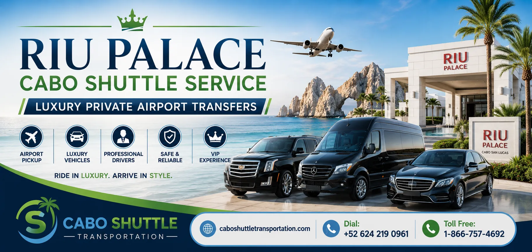 Riu Palace Cabo Shuttle Service Luxury Private Airport Transfers_resultado