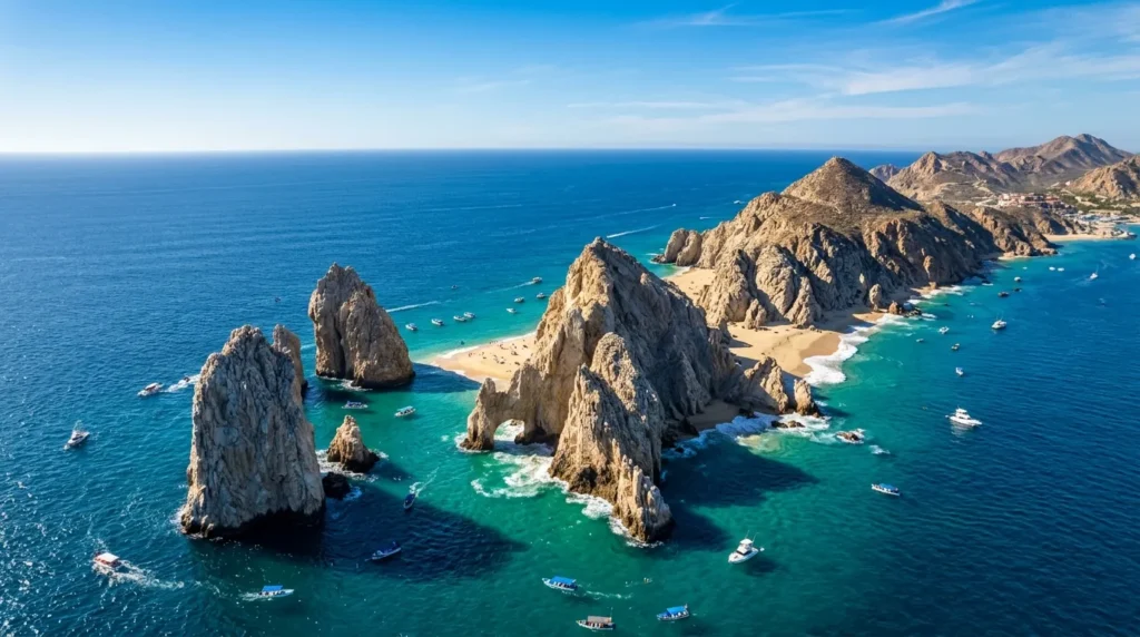 El Arco at Land's End, Cabo San Lucas with turquoise waters